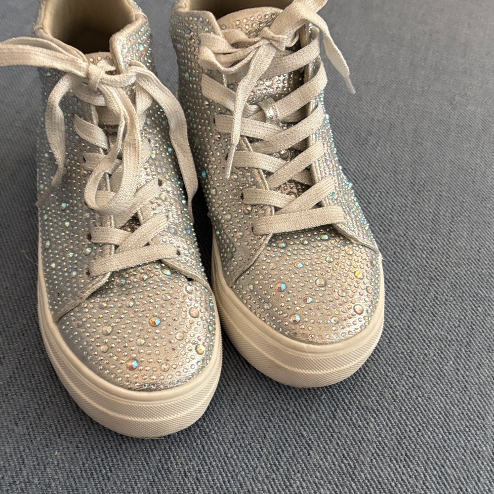 Link Silver Kids Sneakers